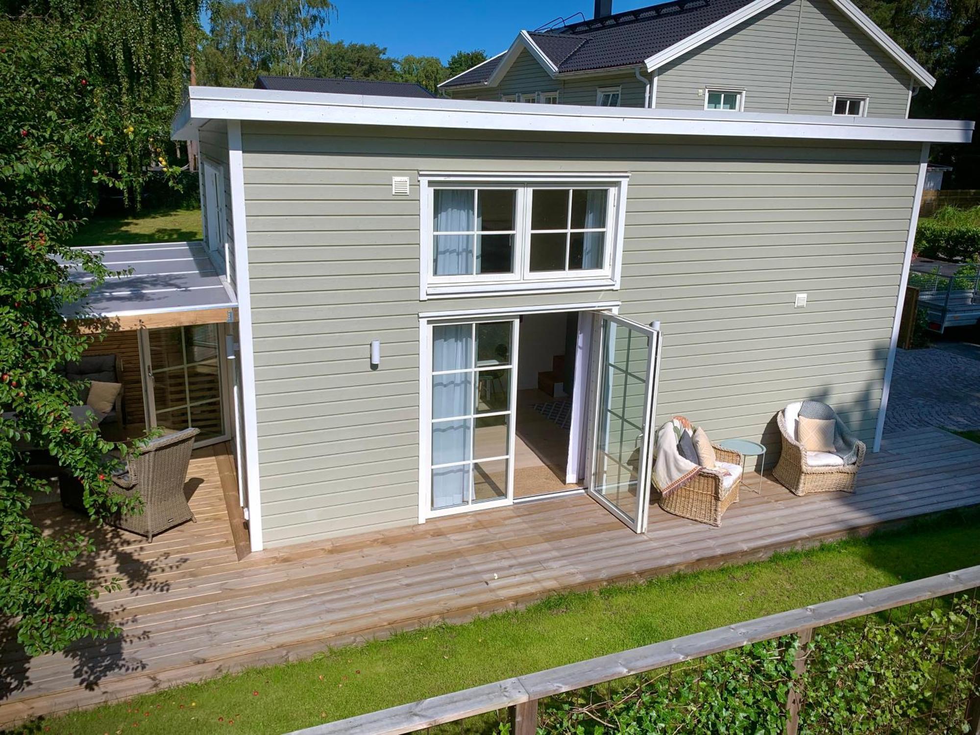 Strandnaera, Pergola, P-Plats I Hoellviken Екстериор снимка